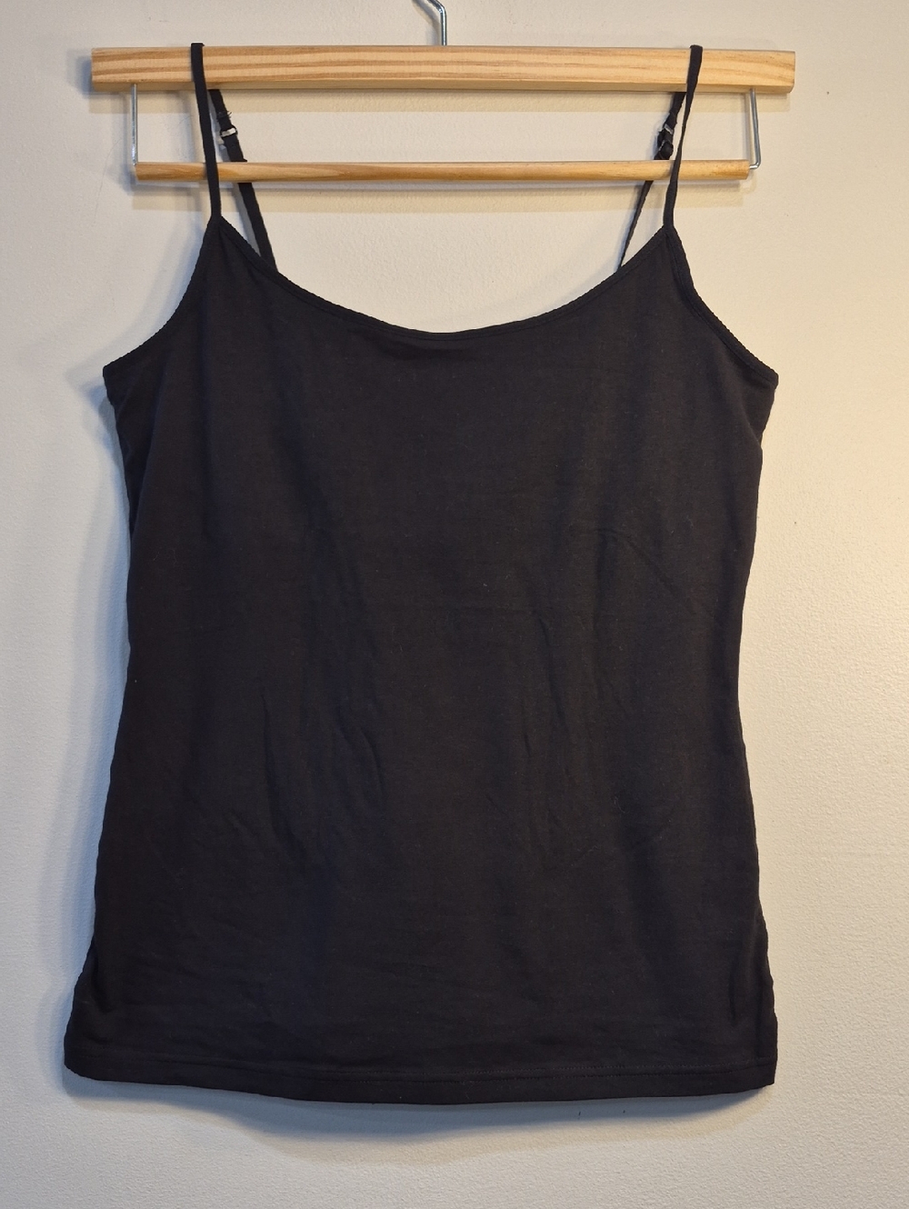 🌟 4 For $ 15 🌟 Women's Black Adjustable Strap Cami - Everyday Layering Tank